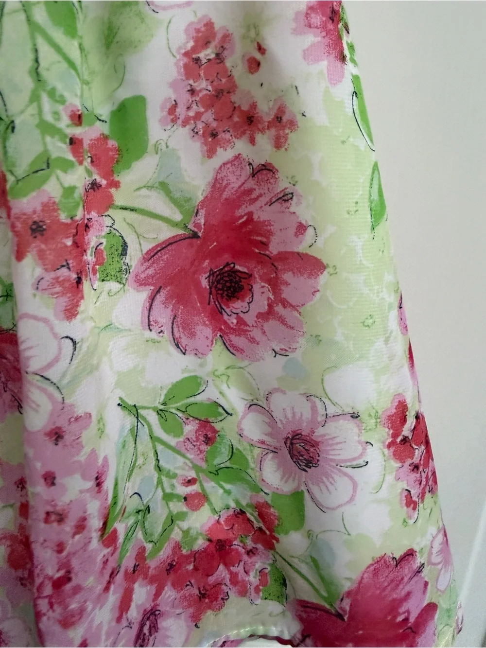 Little Me 4T Girls Pink & Green Floral Sleeveless Sundress Dress